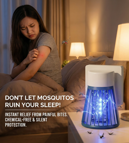 Mosquito Killer Night Lamp UV Zapper | Chemical‑Free | Mosquito Insect Bug Zapper Trap Killer LED Lamp